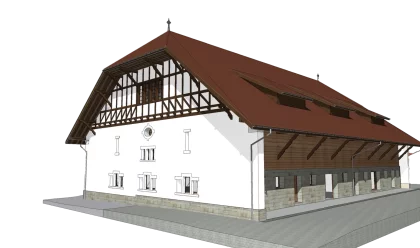Dessin Suisse | Relevé de bâtiment 3D - NOS RÉALISATIONS