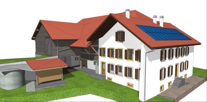 Dessin Suisse | Relevé de bâtiment 3D - NOS RÉALISATIONS