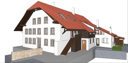 Dessin Suisse | Relevé de bâtiment 3D - NOS RÉALISATIONS